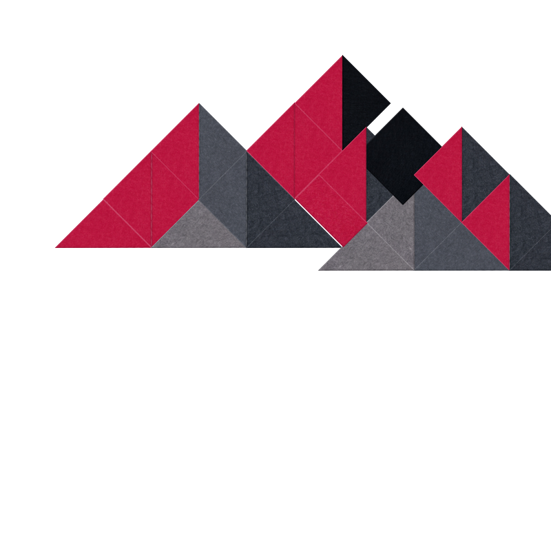 Small Shaded Mountain Design