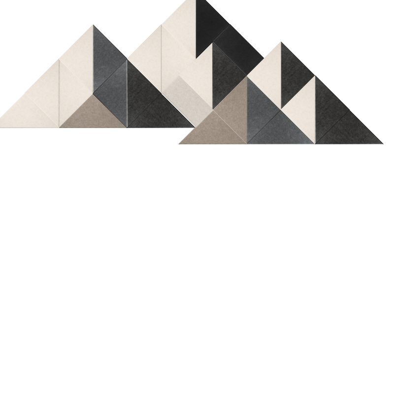 Warm Small Shaded Mountain Design