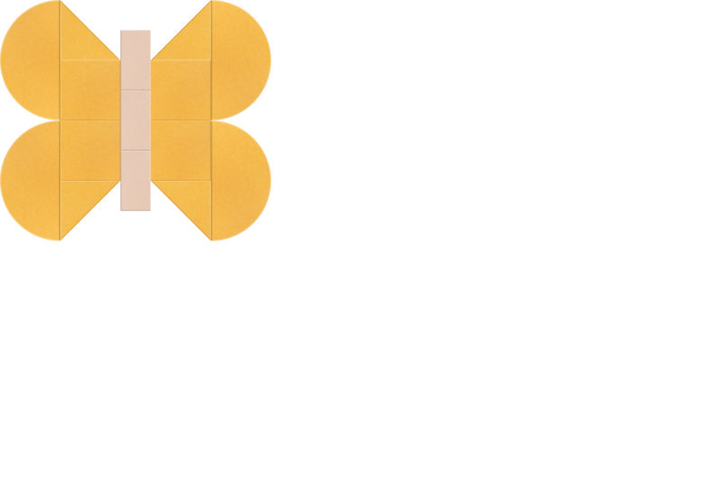 Pink butterfly Design