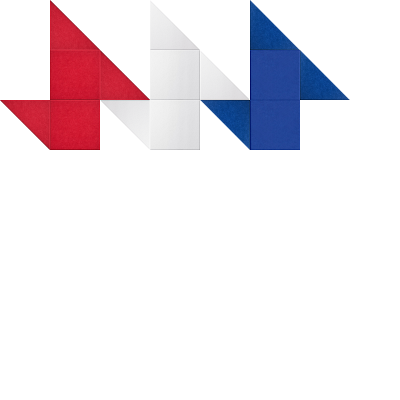 Red white and blue Design