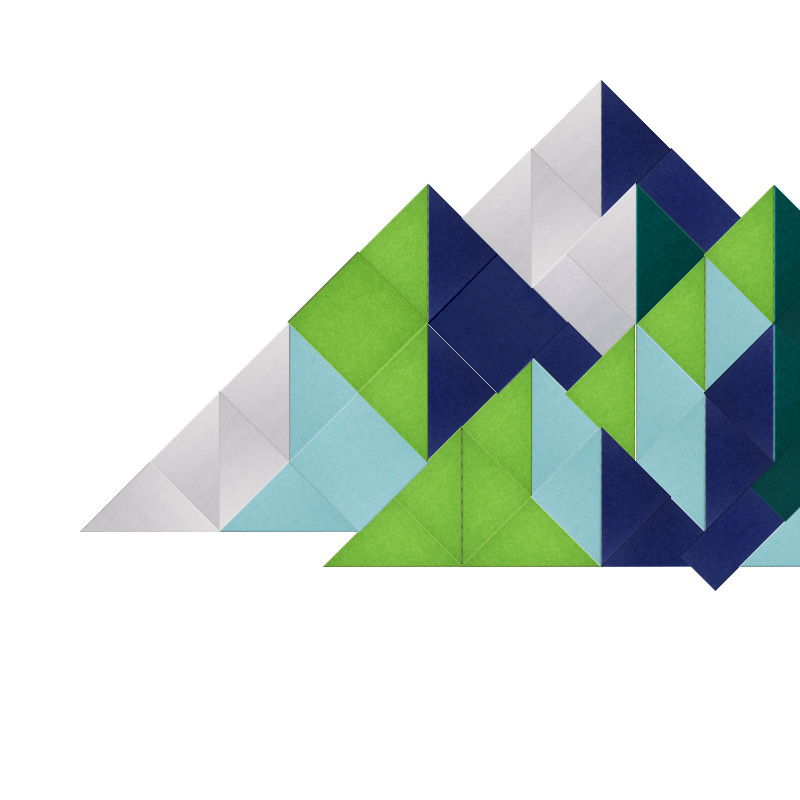Blue-Green Mountains Design