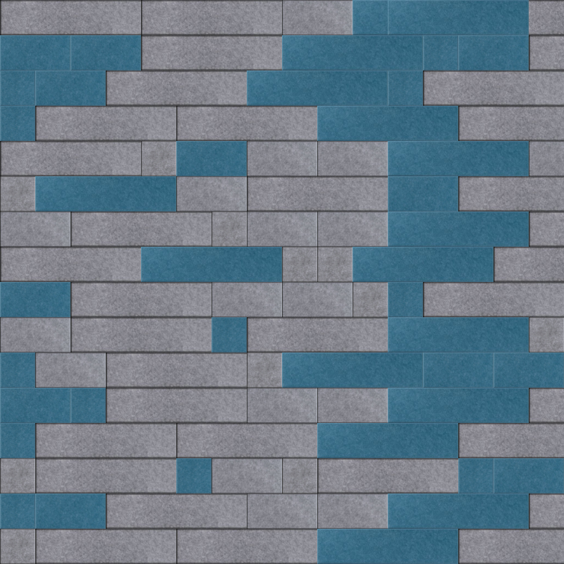 Armor + Slate Blue Wall Design
