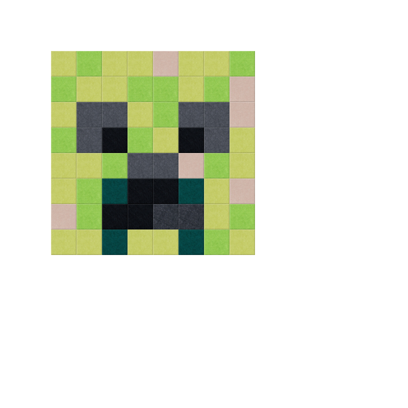 Large Creeper Head Design