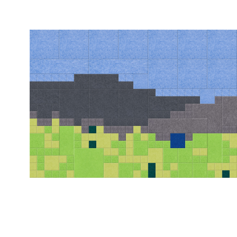 Pixel Mountain View Design