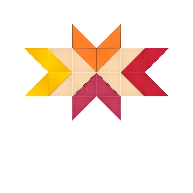 WarmChevronStar Design