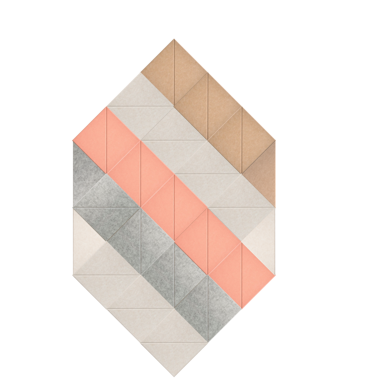 Salmon Diamond Design