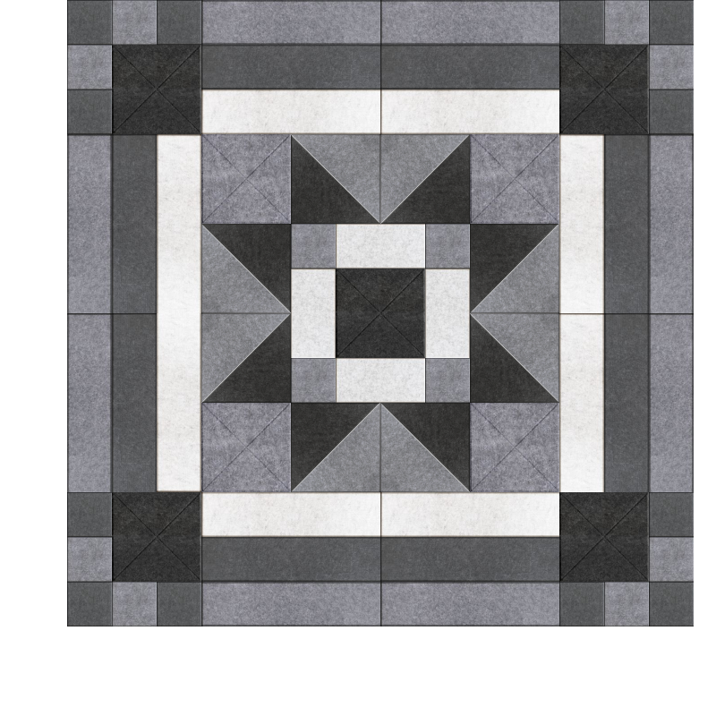 Cross star Design