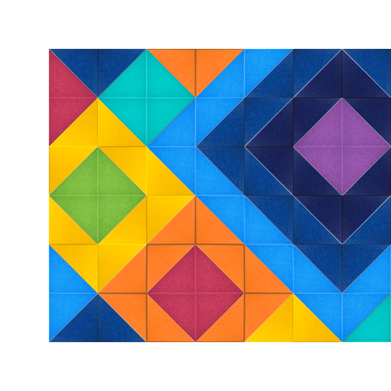 Rainbow Angles II Design