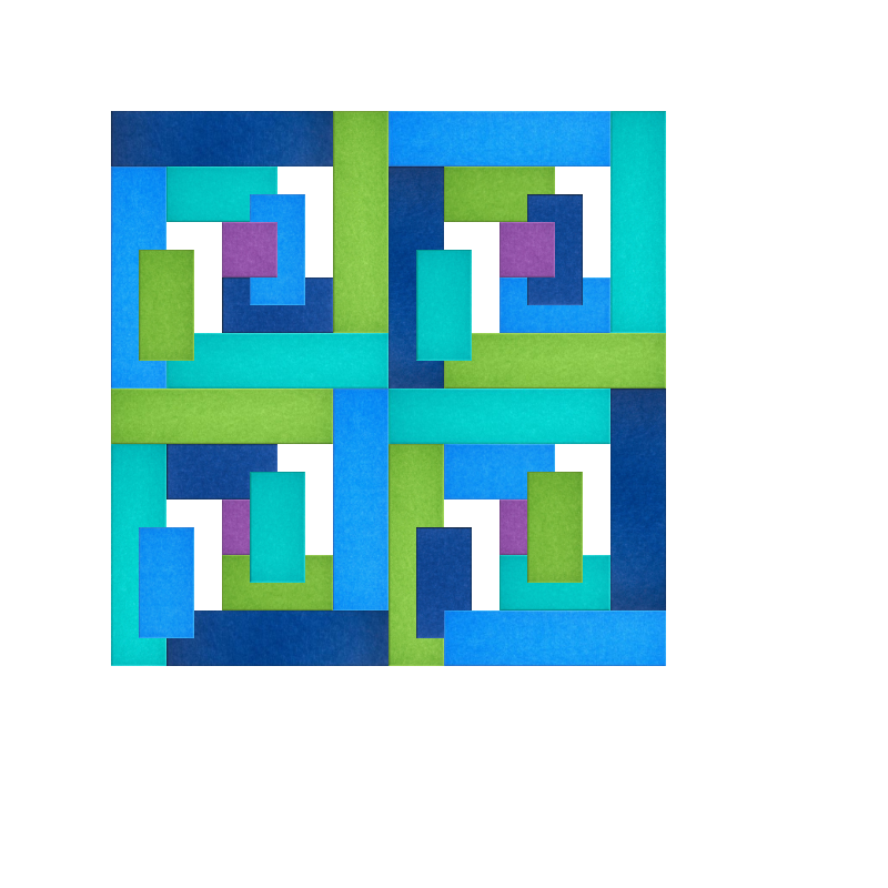 Quilt Block House Design