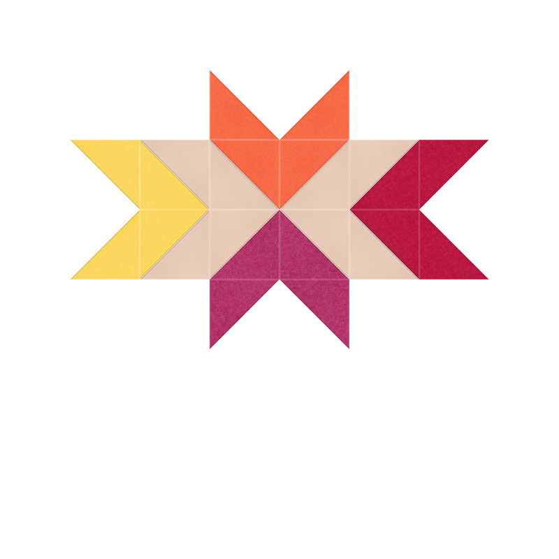 WarmChevronStar Design