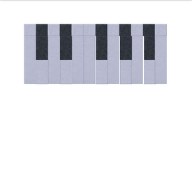 Piano Keys Design
