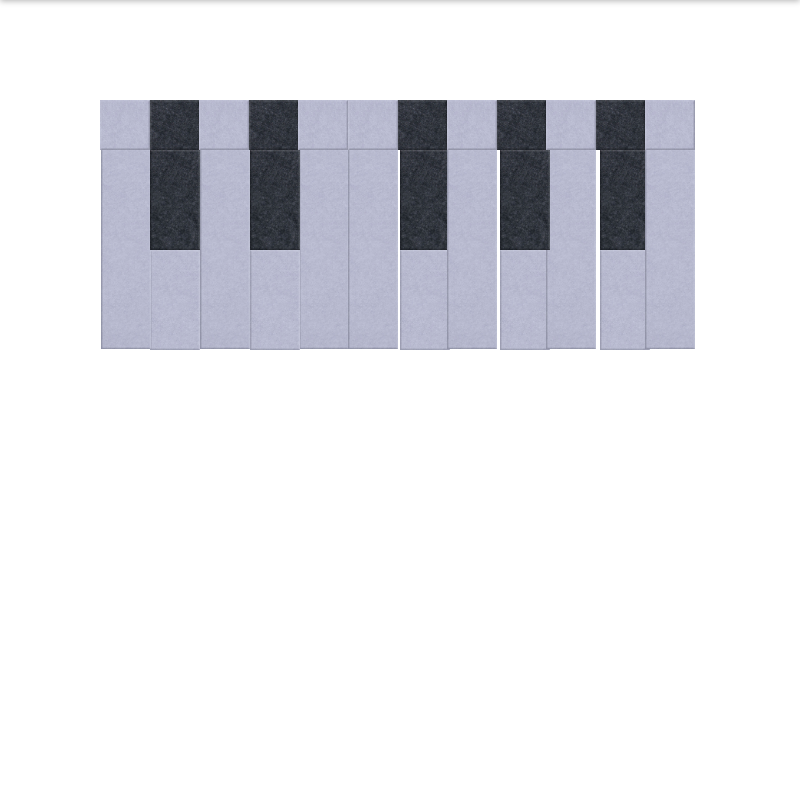 Piano Keys Design