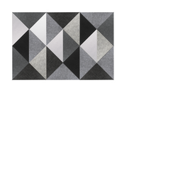 Grey Triangles Design