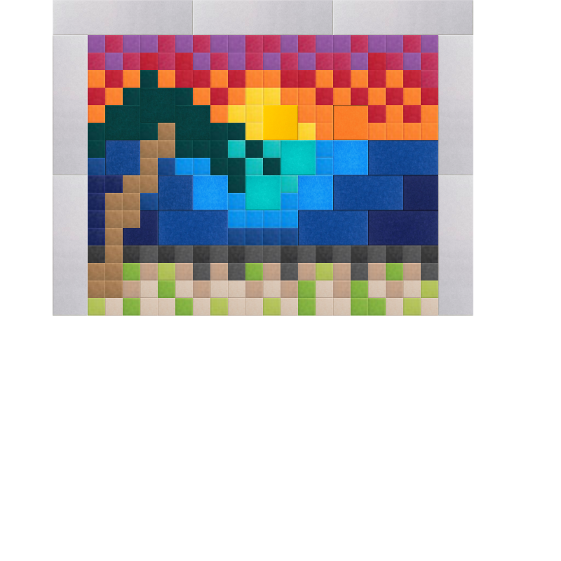 Tropical Sunset II Design