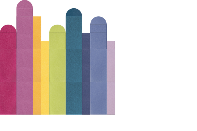 rainbow stripe arch Design