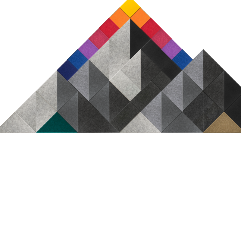 Mountains with Sun Design
