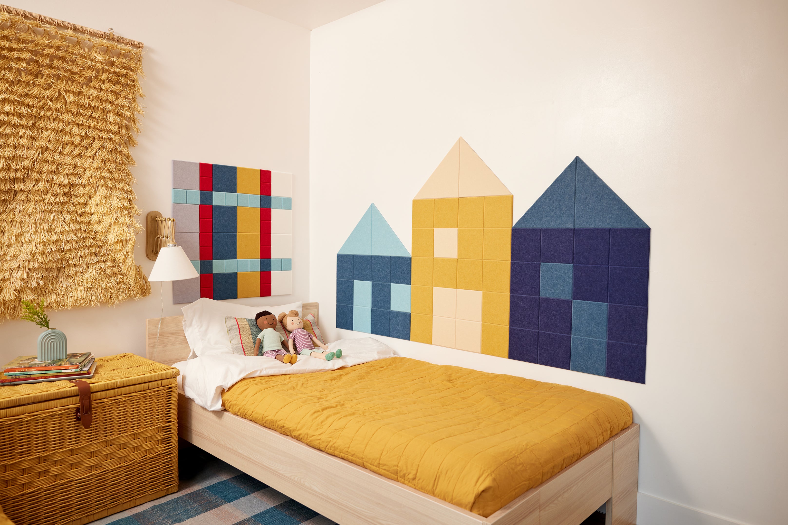 Village Acoustic Wall Art | Pinnable Tiles | Felt Right Village Acoustic Wall Art | Pinnable Tiles | Felt Right